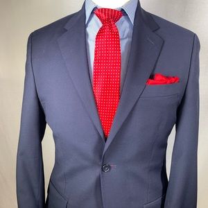Michael Kors modern fit, wool, suit